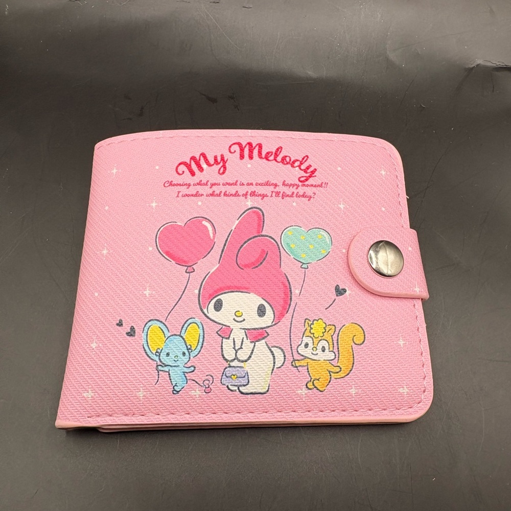 Sanrio My Melody Pink wallet Card Holder